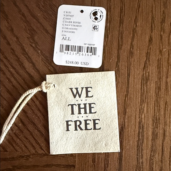 We The Free Emerson Dark Rinse Shoulder Bag - Picture 4 of 7